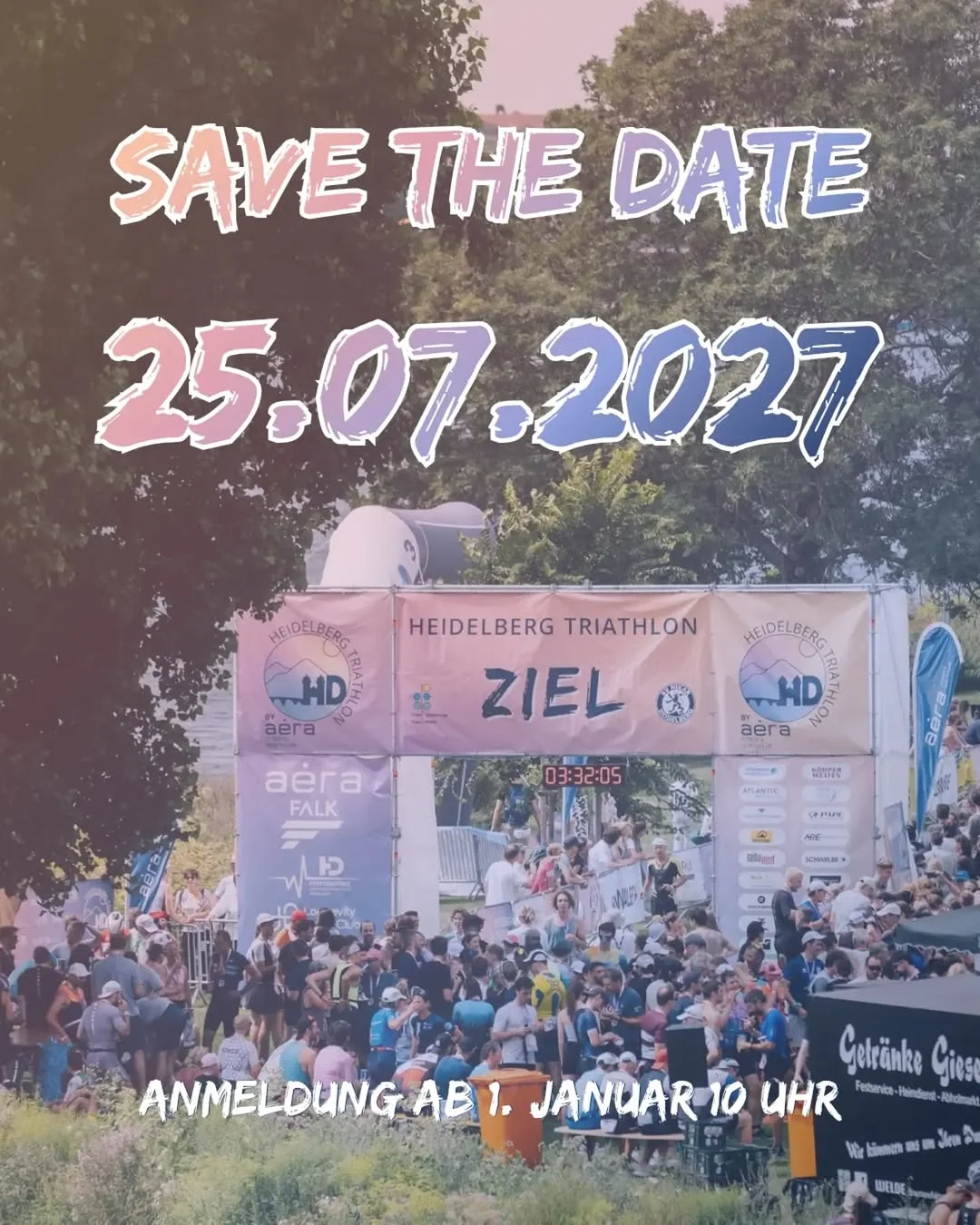 Save the Date: Heidelberg Triathlon am 25.07.2027