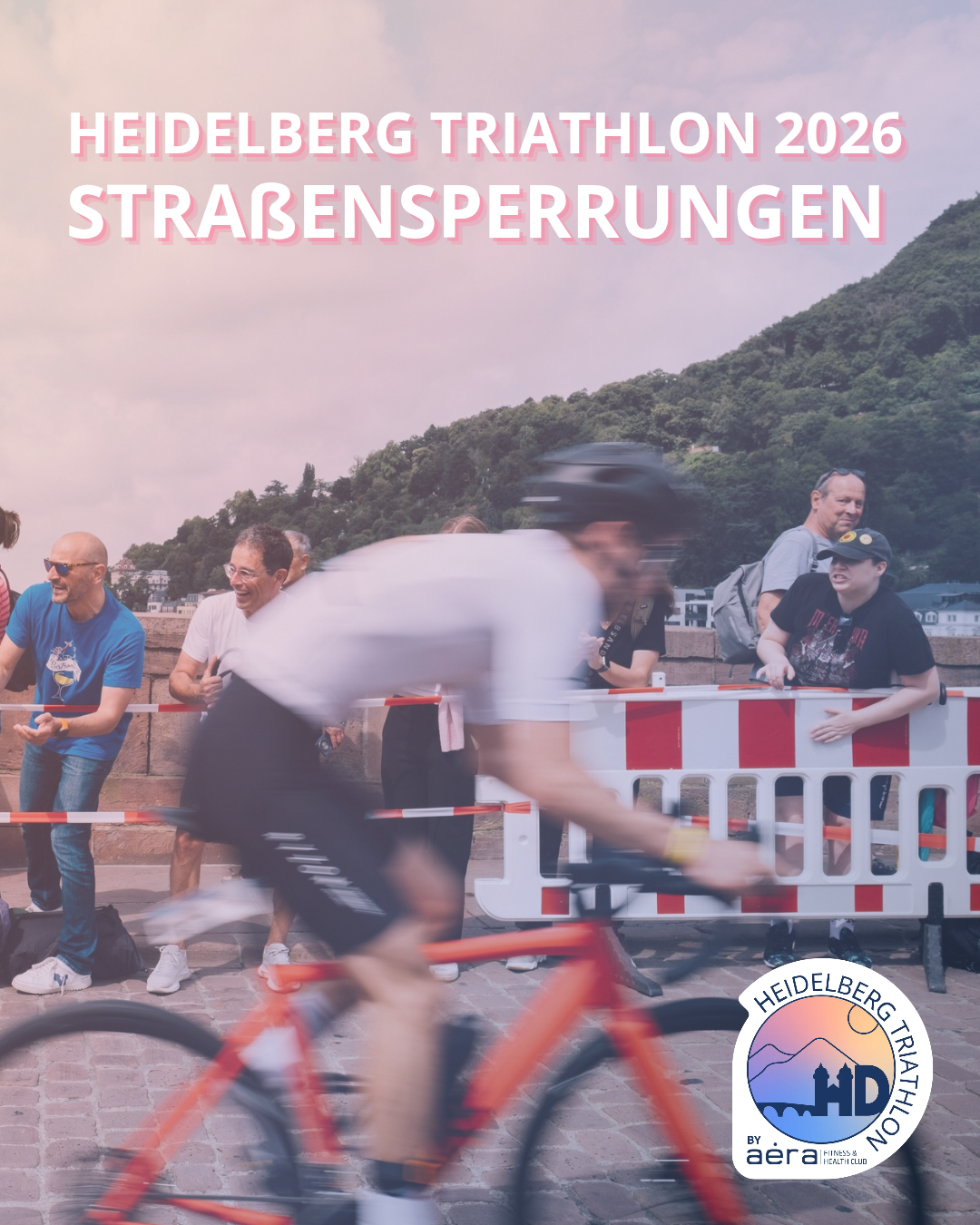 Strecken-Sperrungen Heidelberg Triathlon 2026